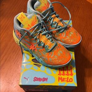 Puma Kids Sneakers - Orange and Blue